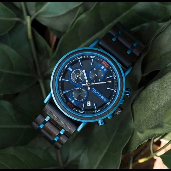 Men’s Luxury Real Wooden Watch (BRAND NEW) - Picture 2 of 7